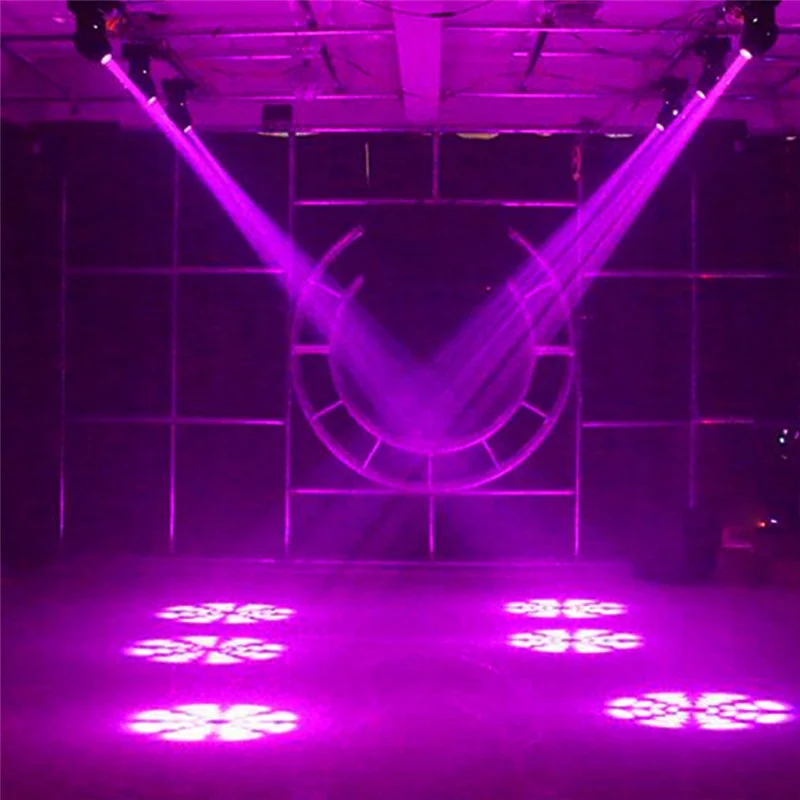 60W Mini Spot LED Moving Head Stage Light 30W Portable Mobile DJ Smart DMX512 Home Party Disco Lighting