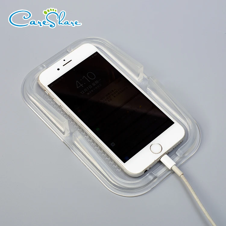 
Customized ODM OEM silicone car anti slip phone sticky pad mat 