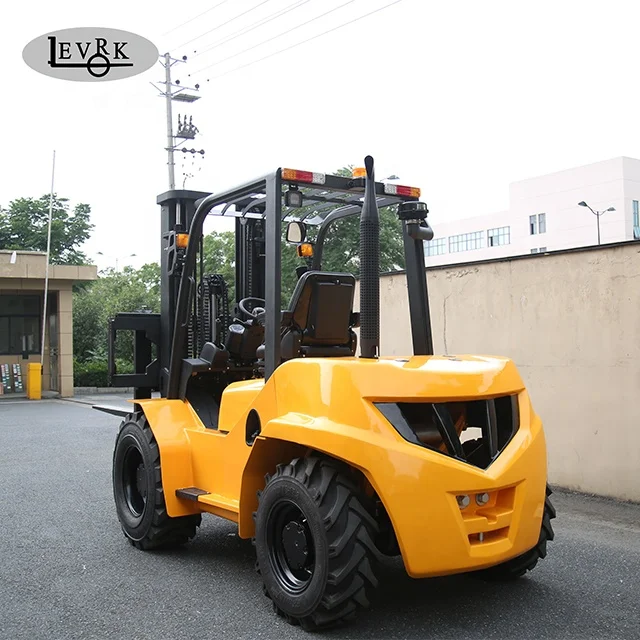 LEVORK new type Factory price  2.5ton 3.5 ton 2WD 4WD Small Rough Terrain Forklift