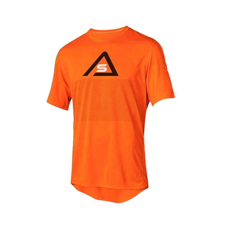 Custom Motorcycle Downhill Short Sleeve T-shirt Mountain Bike Jersey Bicycle Customized Logo Cycling Tshirts