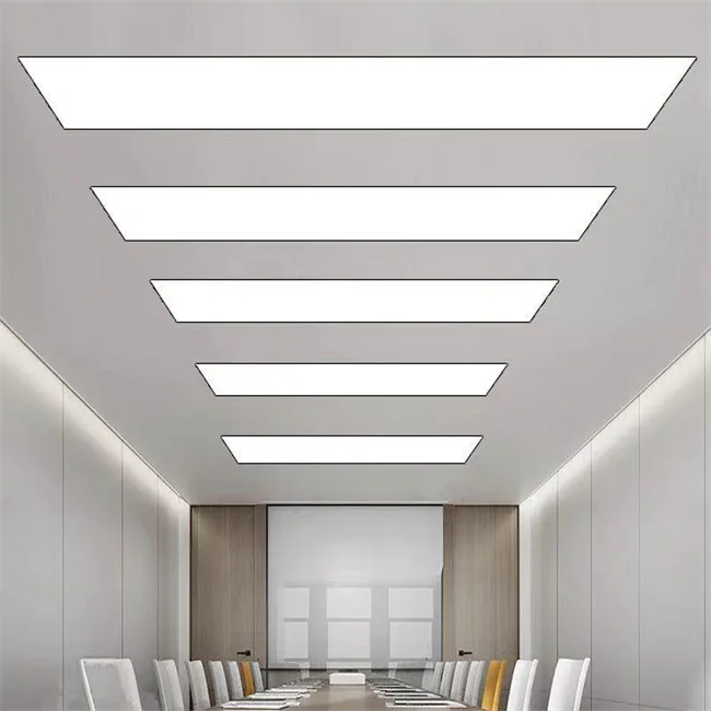 JYLIGHTING LED hole embedded flat panel light gypsum board commercial office gym conference room customization panel light