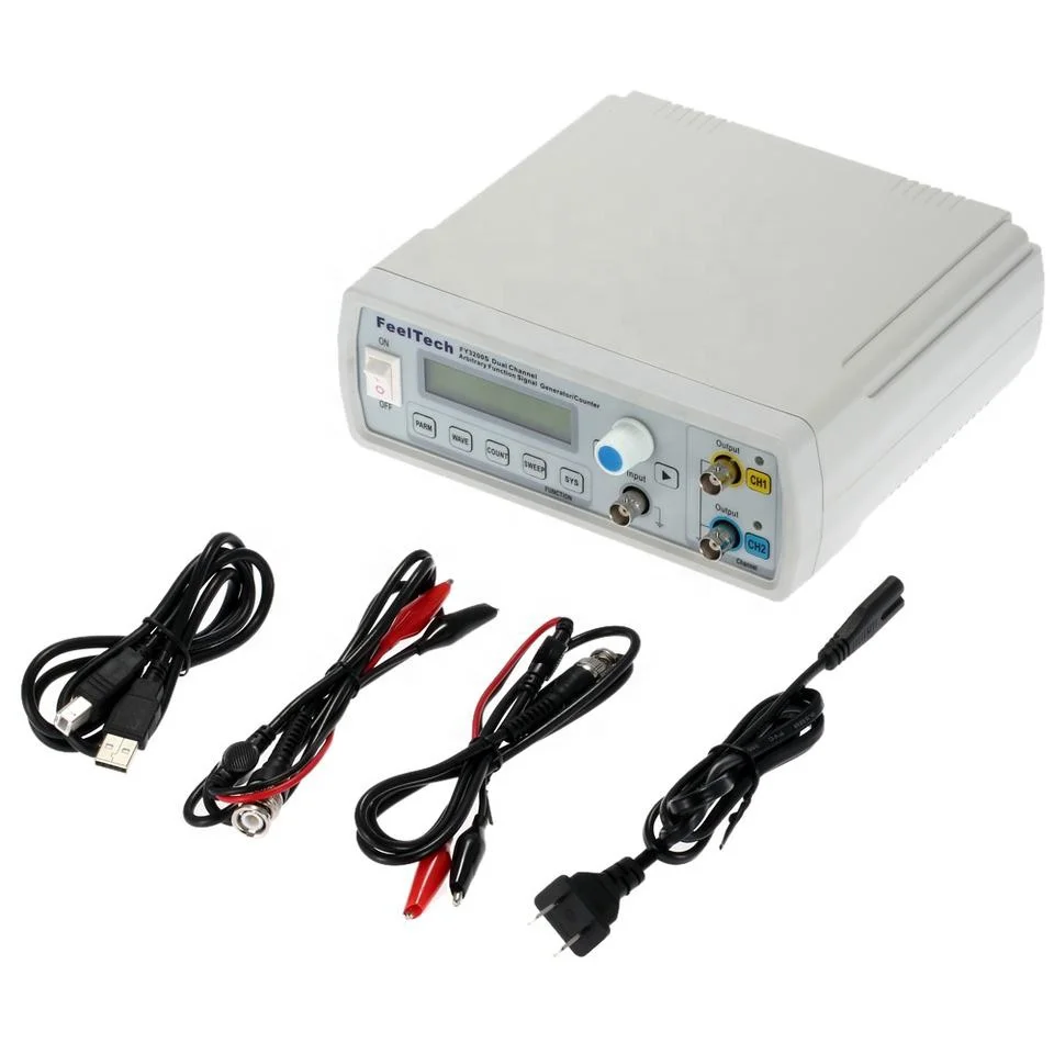 Цифровой двухканальный генератор источника сигнала FY3200S 6 МГц DDS произвольный измеритель частоты импульса
