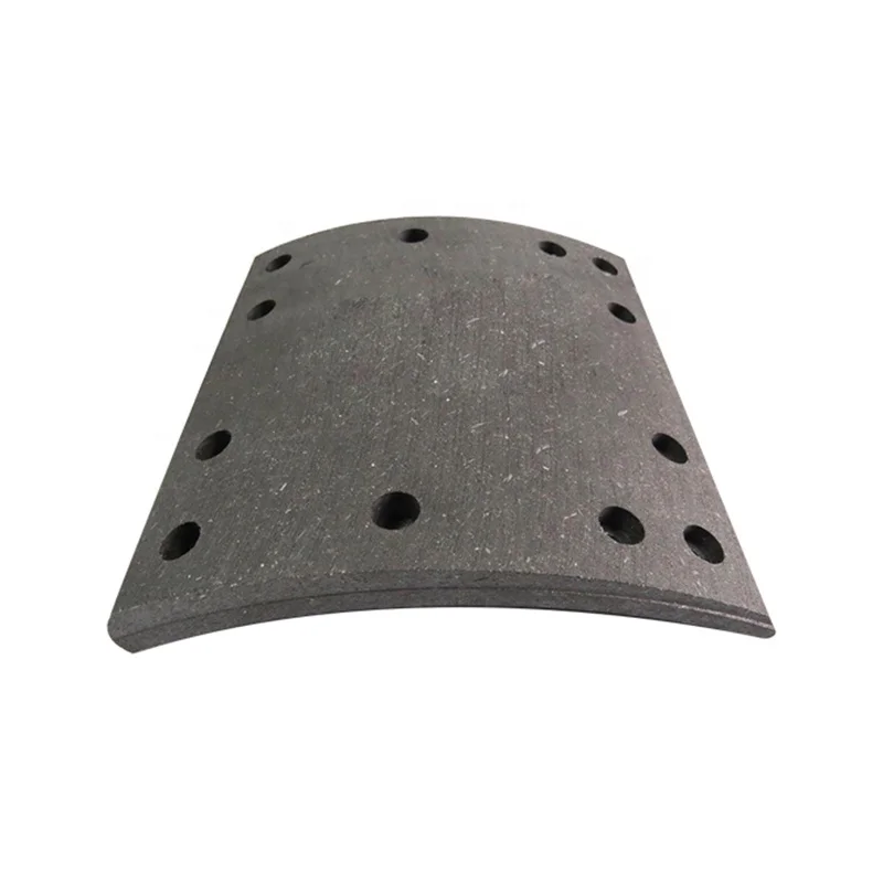 Commercial truck parts brake pad lining machine 19366 19365 auto brake shoe brake linings