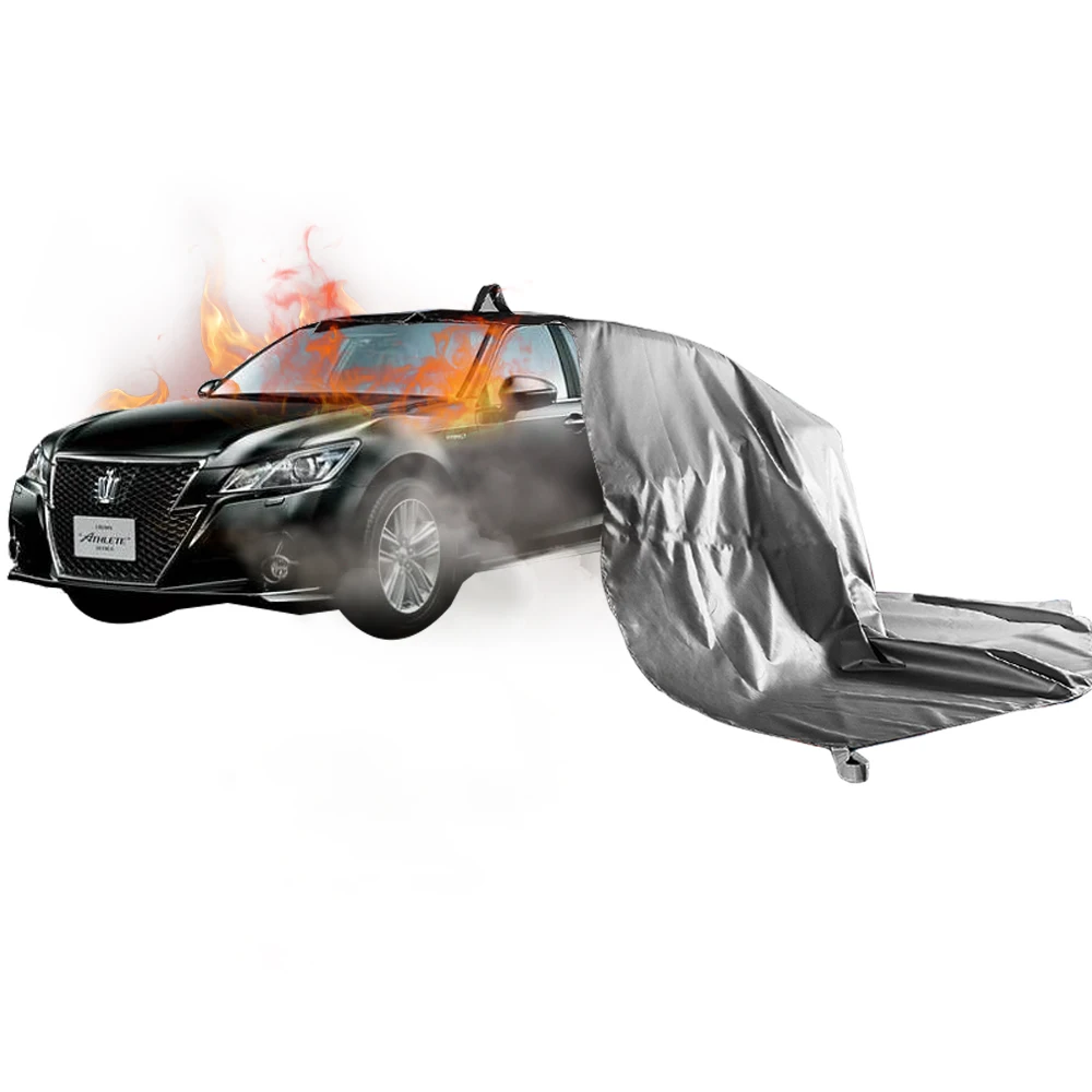 service stations 6 x 8 M EV fire blankets  price 19.8 x 26 Ft  car Fire blanket