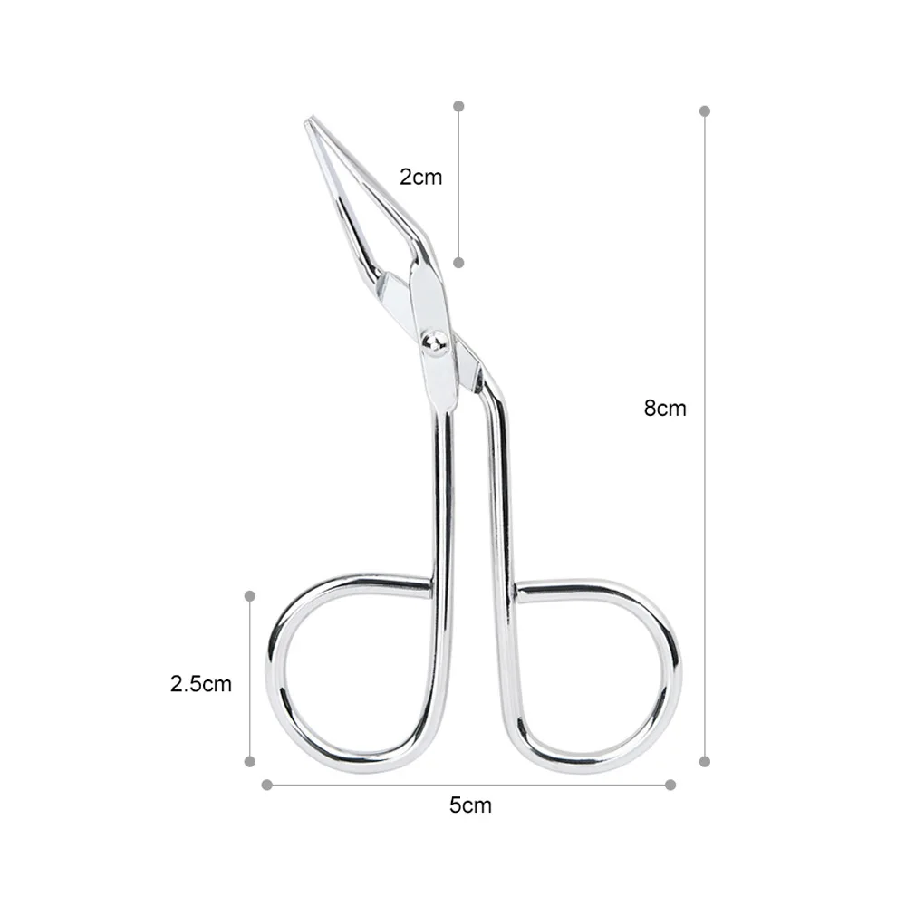 Silver Rose gold color eyebrow eyelash extension tweezer customization