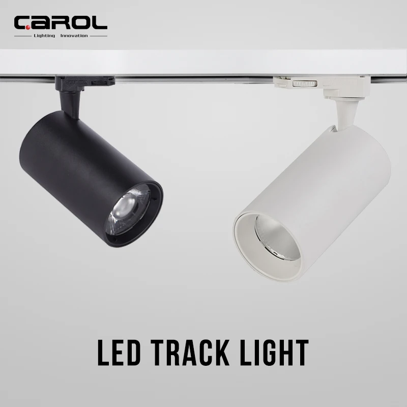 Carol Gallery Museum 7watt led Integrated tracklight three phase narrow beam track light cob 30w one led spot tracklight ra>80