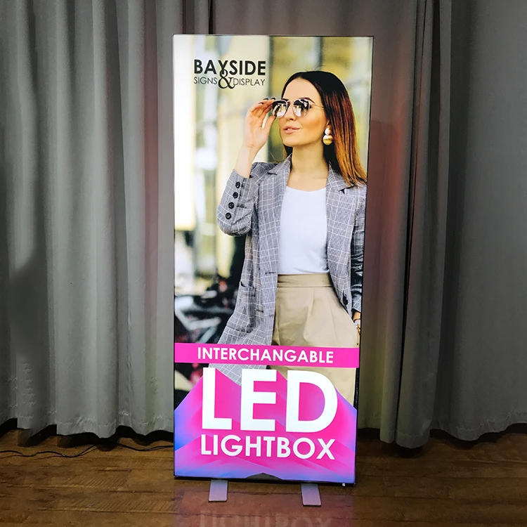 120mm Trade Show Outdoor High Quality Stretch Fabric SEG Lightbox