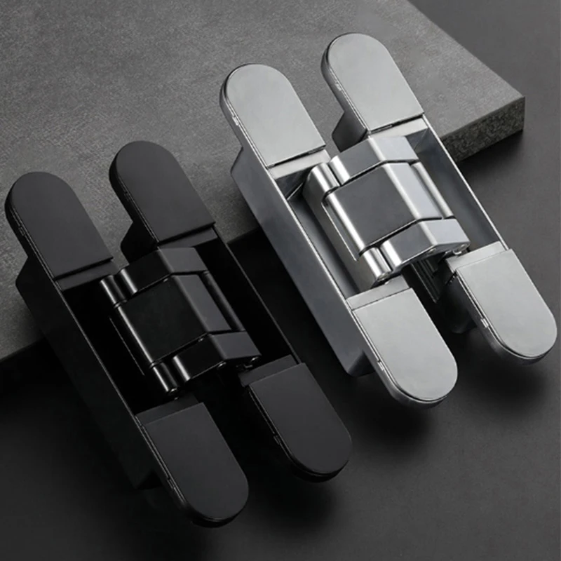 MPLUS Wooden Doors Heavy Duty Hidden Invisible 3d Adjustable Folding Pivot Concealed Hinges