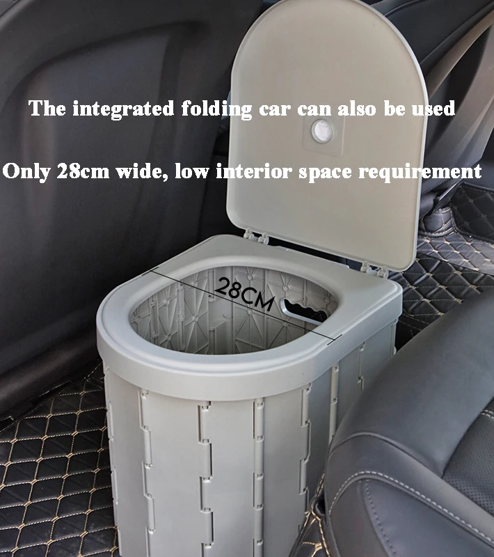 Hiking Beach Boat Long Drive Travel Camper Stool Trailer Plastic Portable ABS Toilets Camping Outdoor Toilet