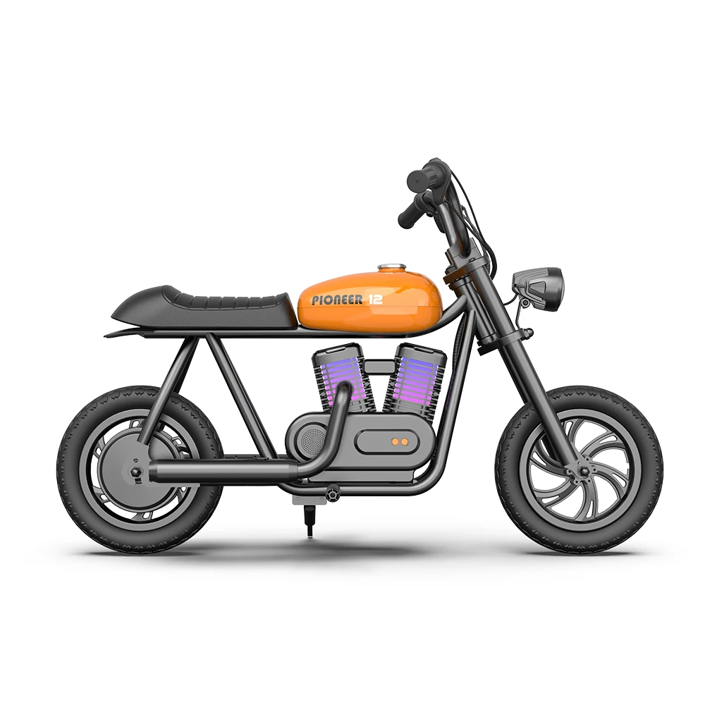 wholesale hyper gogo motorcycle Pioneer  24V lithium battery  13km Range with music speakers  for age 7-12
