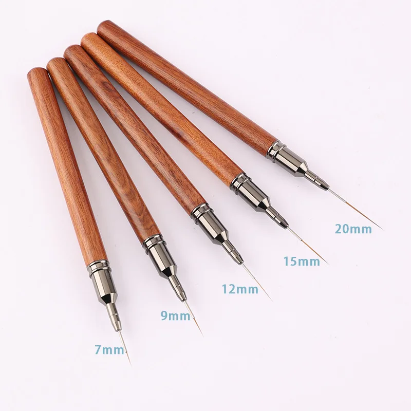 French manicure lines Striping Nail Art Brushes for Long Liner Details Fine Designs