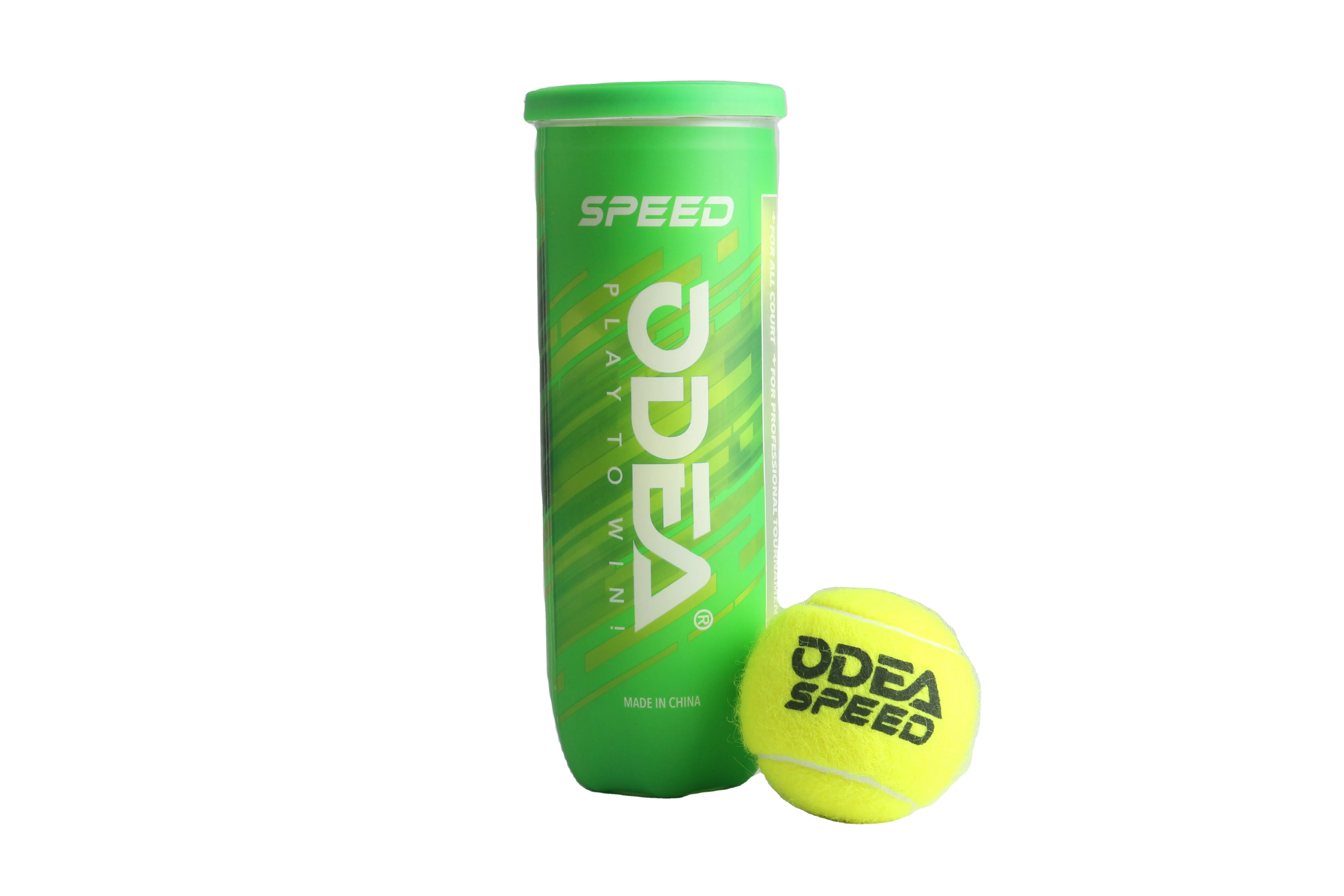 Odea Factory Wholesale Customizable Adult Tennis Ball ITF Approved Durable Natural Rubber Wool Training Pressurized Ball