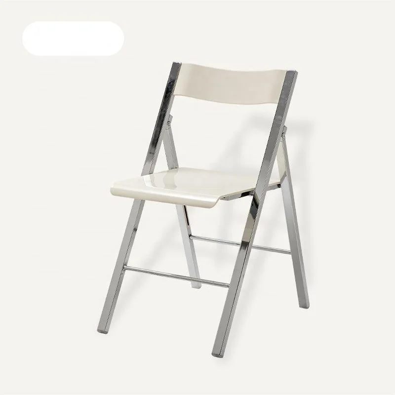 AIRFFY OEM/ODM chaise plastique Low Price Modern Style Dining Chairs Acrylic Transparent Folding Chair for Wedding Event
