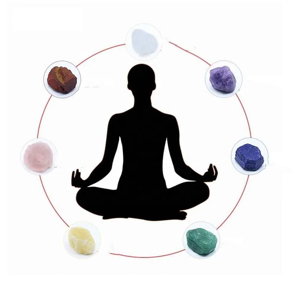 Healing Reiki Charged raw Stones Chakra Stones Meditation Mindfulness on sale
