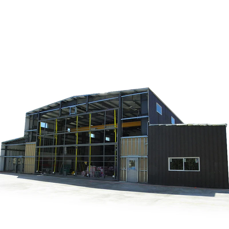China Two Storey Prefabricated Steel Structure Warehouse Building Industrial Shed Construction Modular