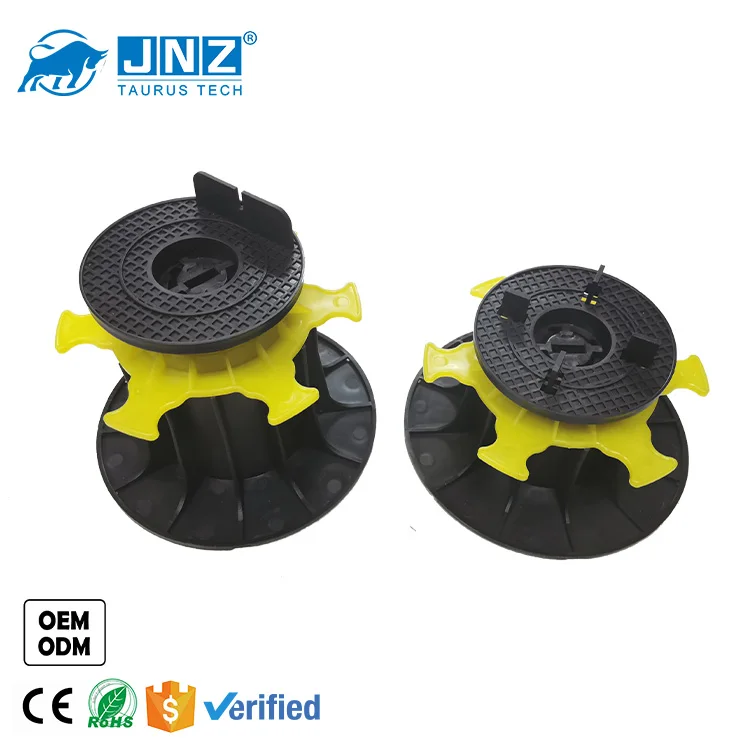 JNZ flooring accessories purchase adjustable plastic feet self-leveling floor support pedestal