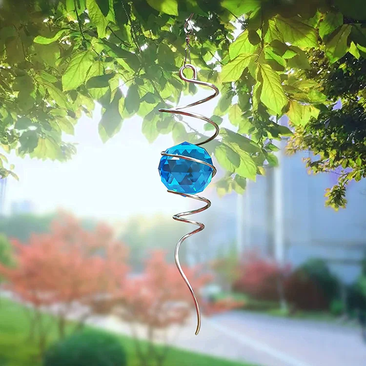 Promotional Outdoor Metal Hanging Wind Spinner Garden Wind Spinners