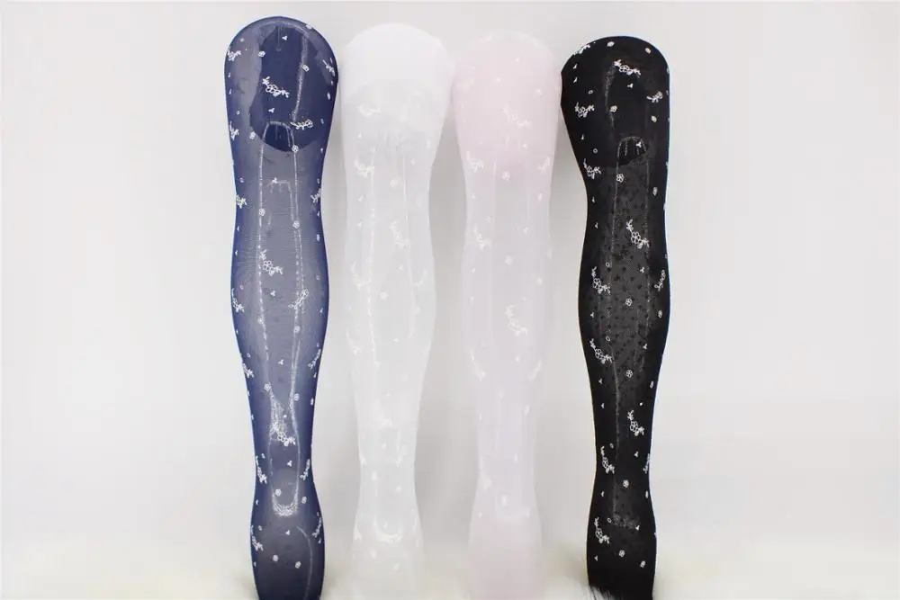 Лидер продаж в Алжире, инкрустированные шелковые колготки с цветочным принтом, чулки для маленьких девочек