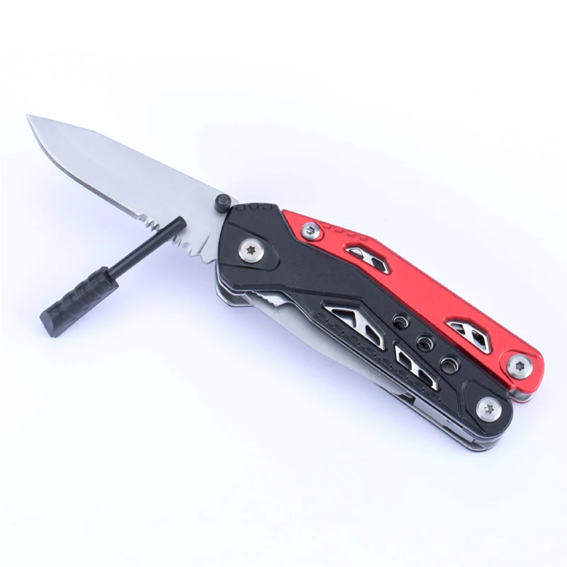Hot Selling Multi Stainless Steel  Free Sample Wire Stripper Folding Combination Lock Camping Multi Pliers