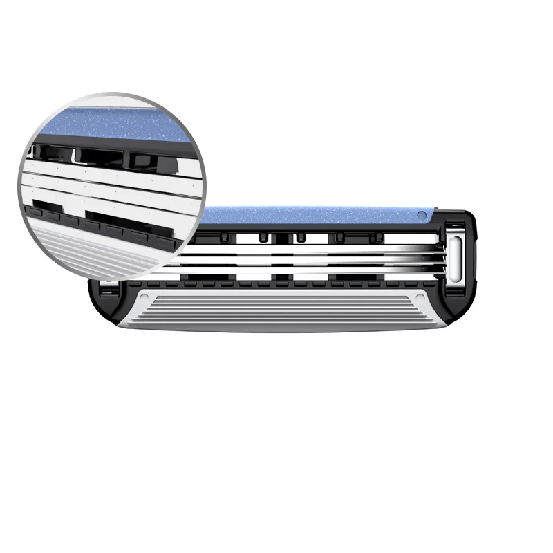 Razor Blade Stainless Ceramic Coating Blue Lubrication Best Razor Blades For Shaving