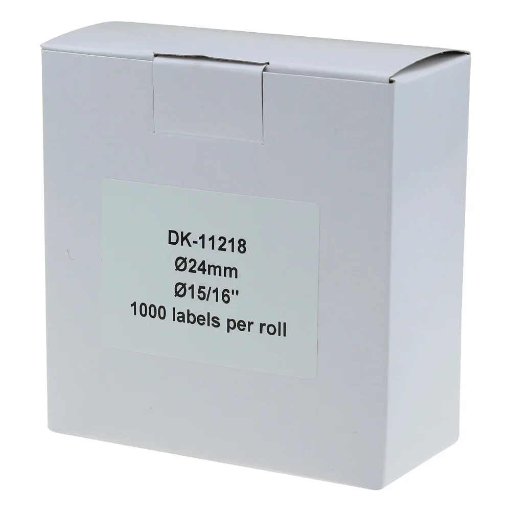 For Brother Compatible Label DK 11218  Brother Labels Thermal Labels 24mm Competitive Price Round White
