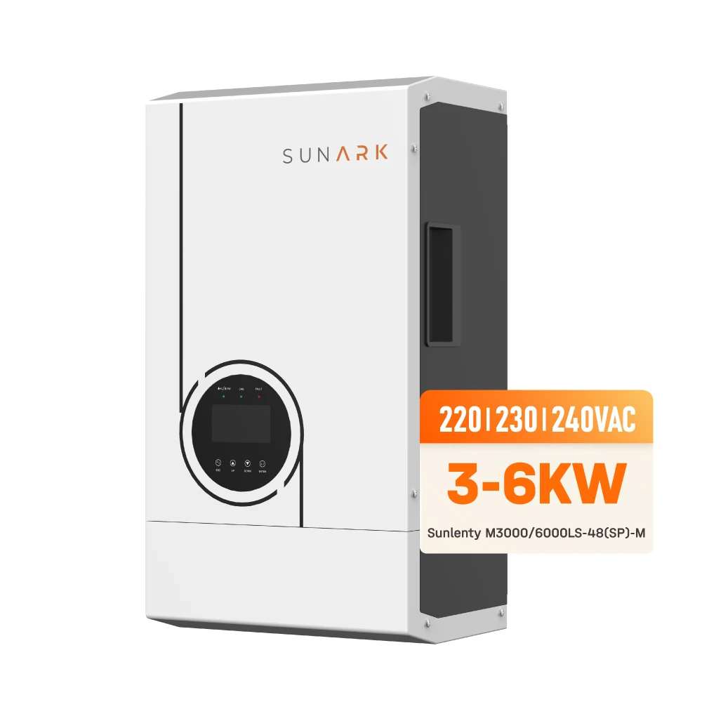 Однофазные солнечные инверторы Sunark EU 3 кВА 5 6 низкочастотный выключенный инвертор с GPRS-мониторингом