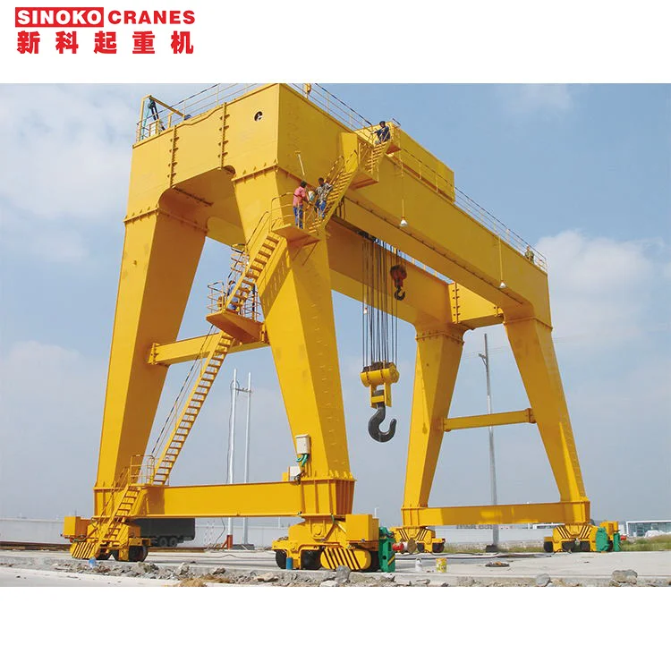 Компактный двухбалочный 120t 200ton 200 тонн 250ton 400 500ton Многофункциональный строительный кран на козлах Голиафа