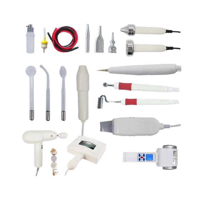 Best Quality Dual Ultrasound Black Head Facial Remover Ultrasonic Skin Scrubber Deep Face Cleaning Multifunction Beauty Machine