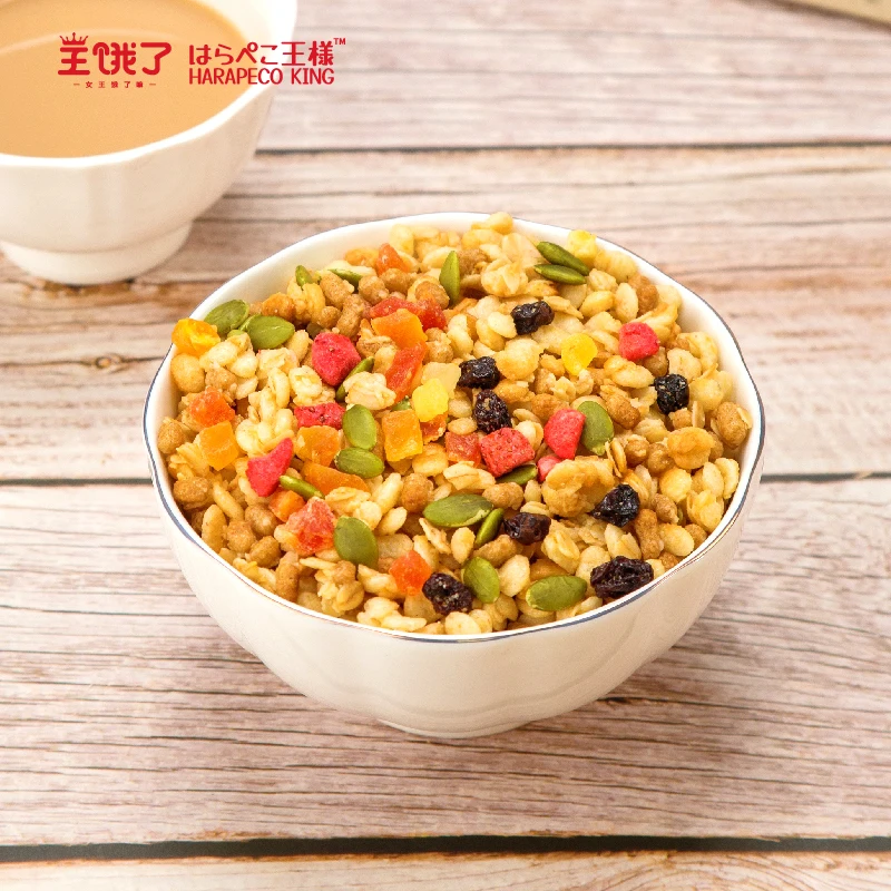 2022 New Arrival Breakfast Cereal Manufacturer Diet Cereal with Mixed Fruit