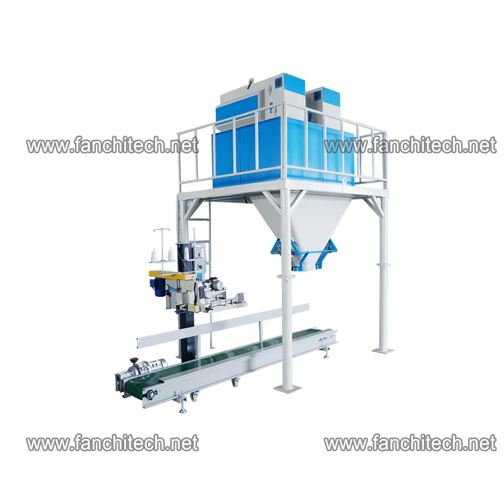 25Kg 50kg fertilizer bagging machine sewing machine rice weighing packing machine