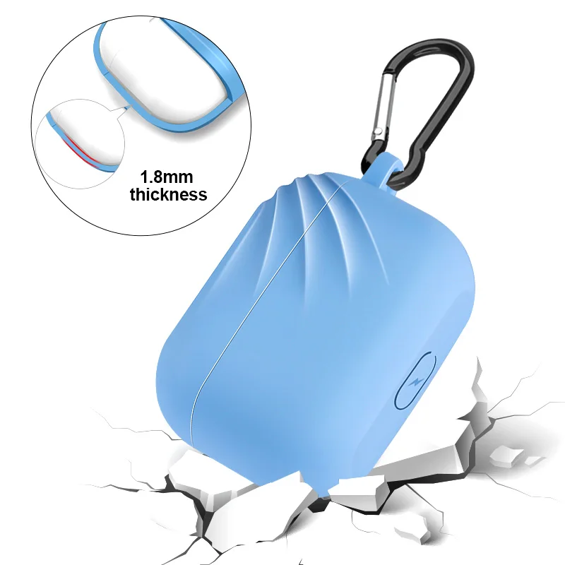 Силиконовый чехол для AirPods Pro Аксессуары наушников Защитный AirPod