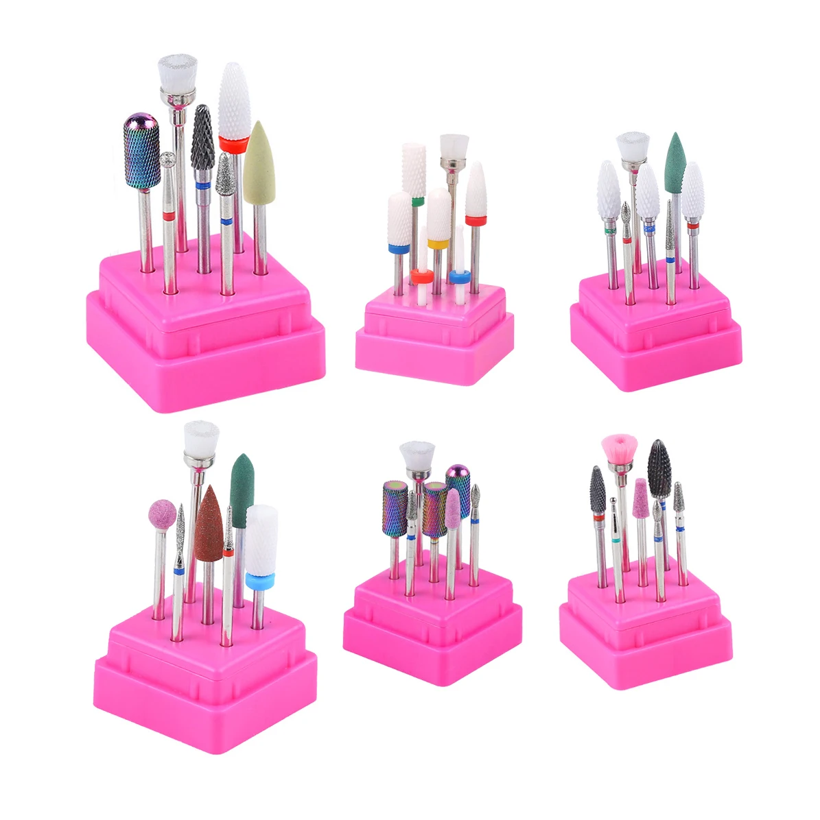 Высококачественная твердосплавная Шлифовальная Пилка Для Ногтей, Шлифовальная Пилка Для Ногтей, набор сверл для дрели