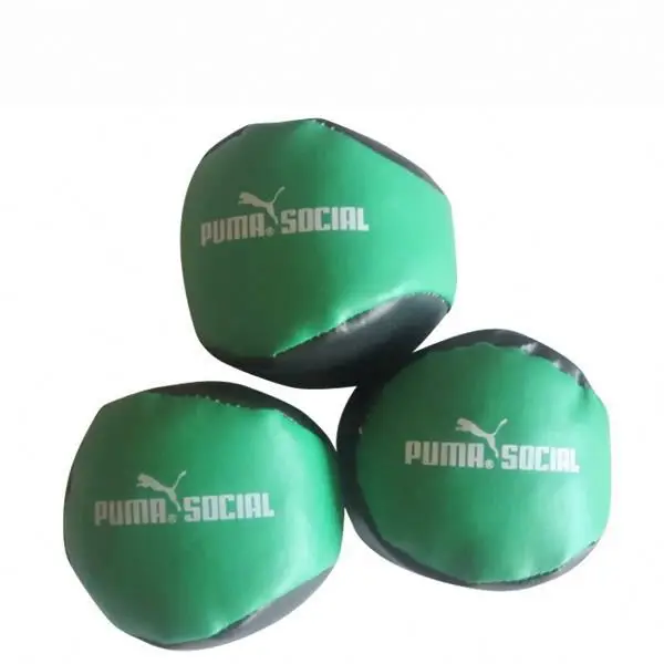 Детская игрушка тканый жонглинг мяч Детская игрушка вязаный хоккей мешок Детская игрушка под заказ мешок для ног