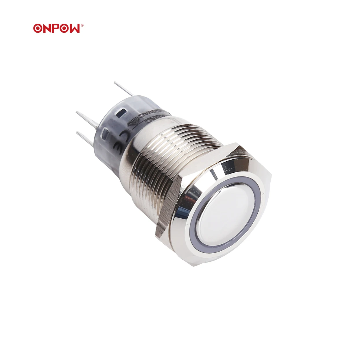 ONPOW 19 мм Мгновенный кнопочный переключатель из нержавеющей стали водонепроницаемые спортивные часы IP65(IP67) (LAS1-AGQ-E/N) сертификат Европейского соответствия независимого Испытательного и