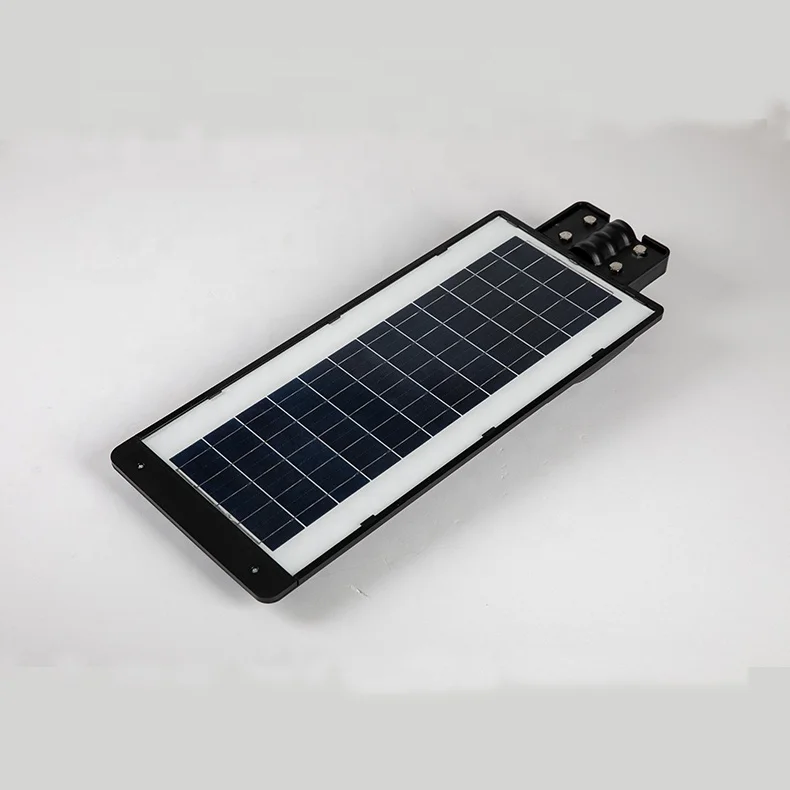 High bright COB all in one lithium battery lamp solar hybrid street light 90w