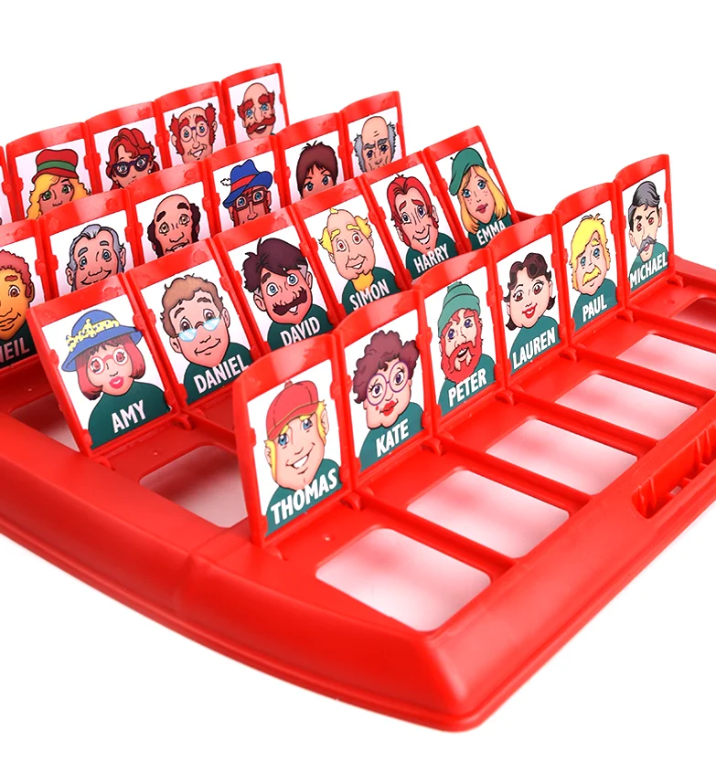 Custom Family Guessing Games Guess Who Board Game Education Toys Training Parent Child Leisure Time Party Indoor Games