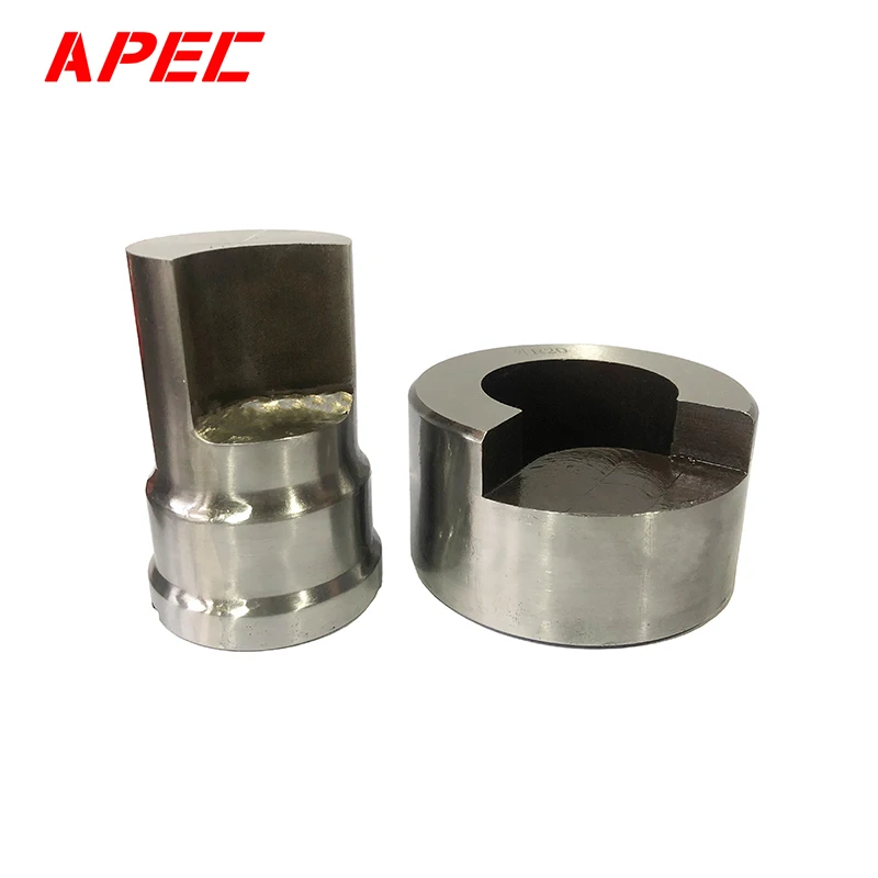 Square corner Cutting Punch Die Angle Cutting tools R8 for Ironworker Machine