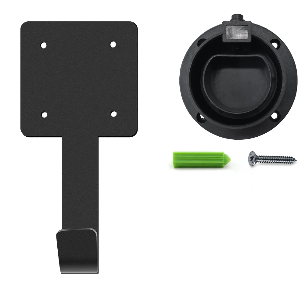 Dagreen EV зарядное устройство кобура Набор лед 62196 Тип 2 EV зарядное устройство держатель (черный)