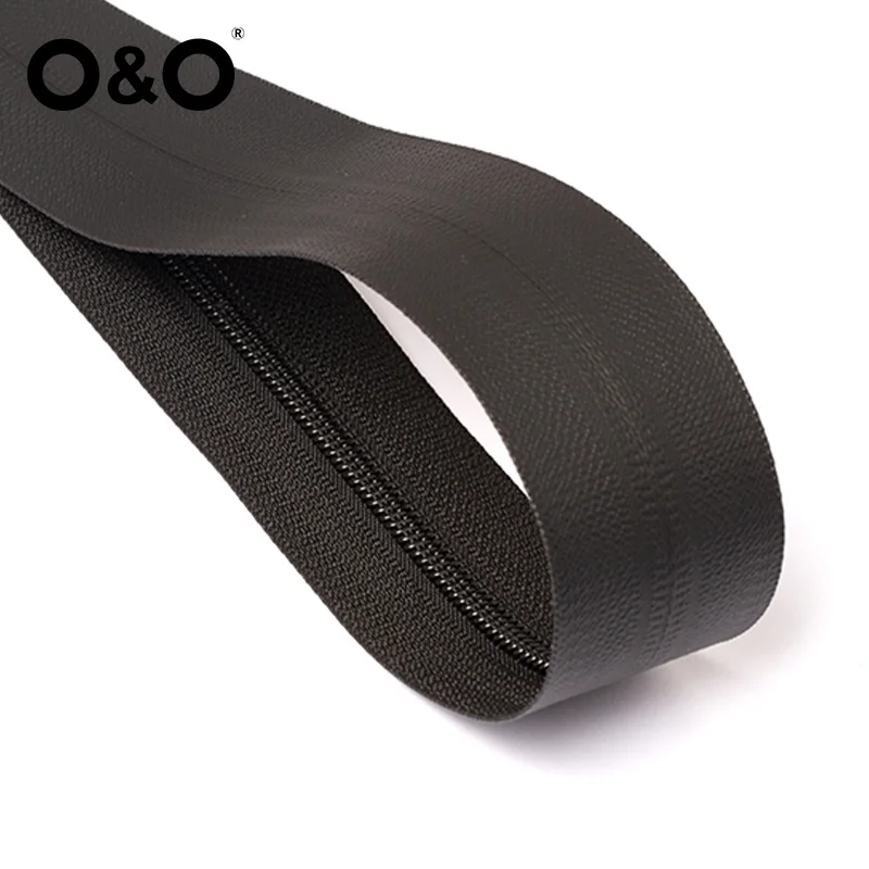O&O - Brand New 3# 5# 8# close-end multi- color invisible waterproof zipper for waterproof beach zipper tote