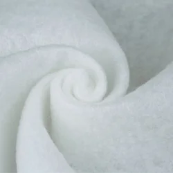 Breathable and Comfortable Pure Es Hot Air Cotton Filter Fabric for Mask