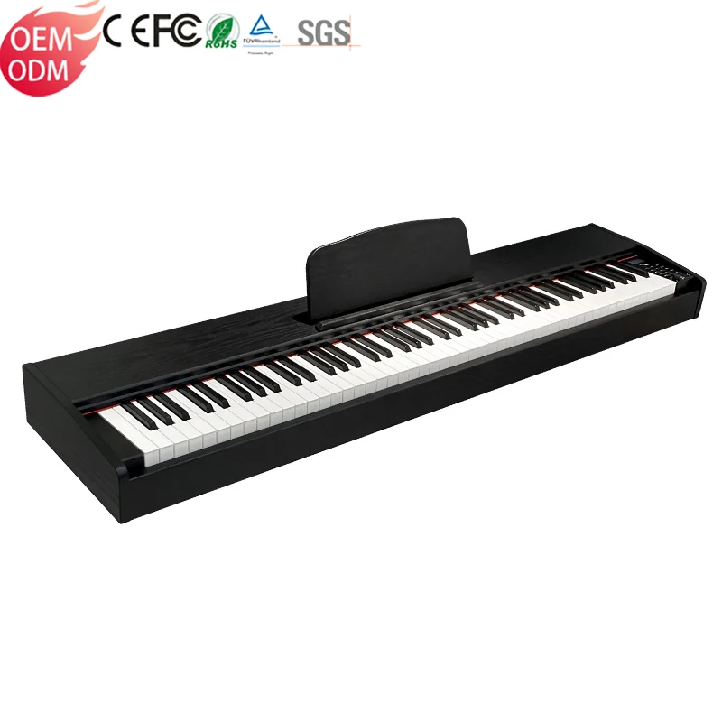 Factory wholesale Upright 88 Keys Hammer Action Keyboard Digital Electronic Piano