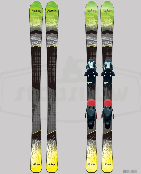 winter sport ski boot set binding shoes pole brand with  best ISO and CPS  ski