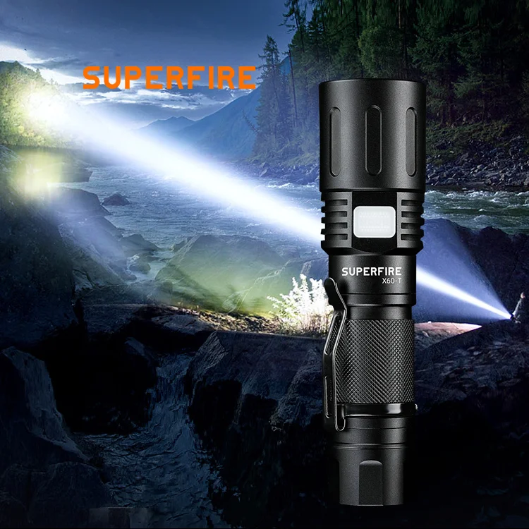 High Quality Customized portable powerful rechargeable battery emergency tool led working torch light flashlight