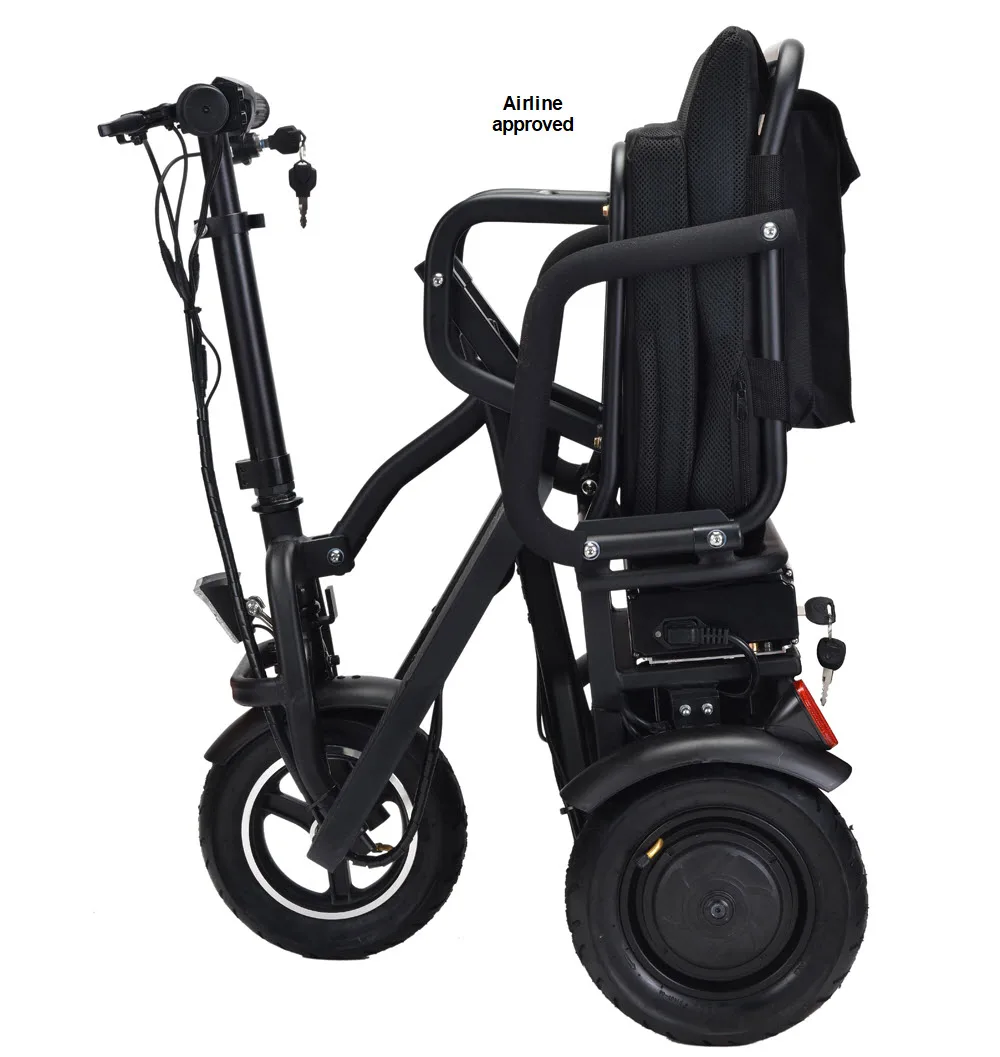 lightweight 24v 36V 48V electromagnetic brake  4-wheel mobility scooter electric tricycles