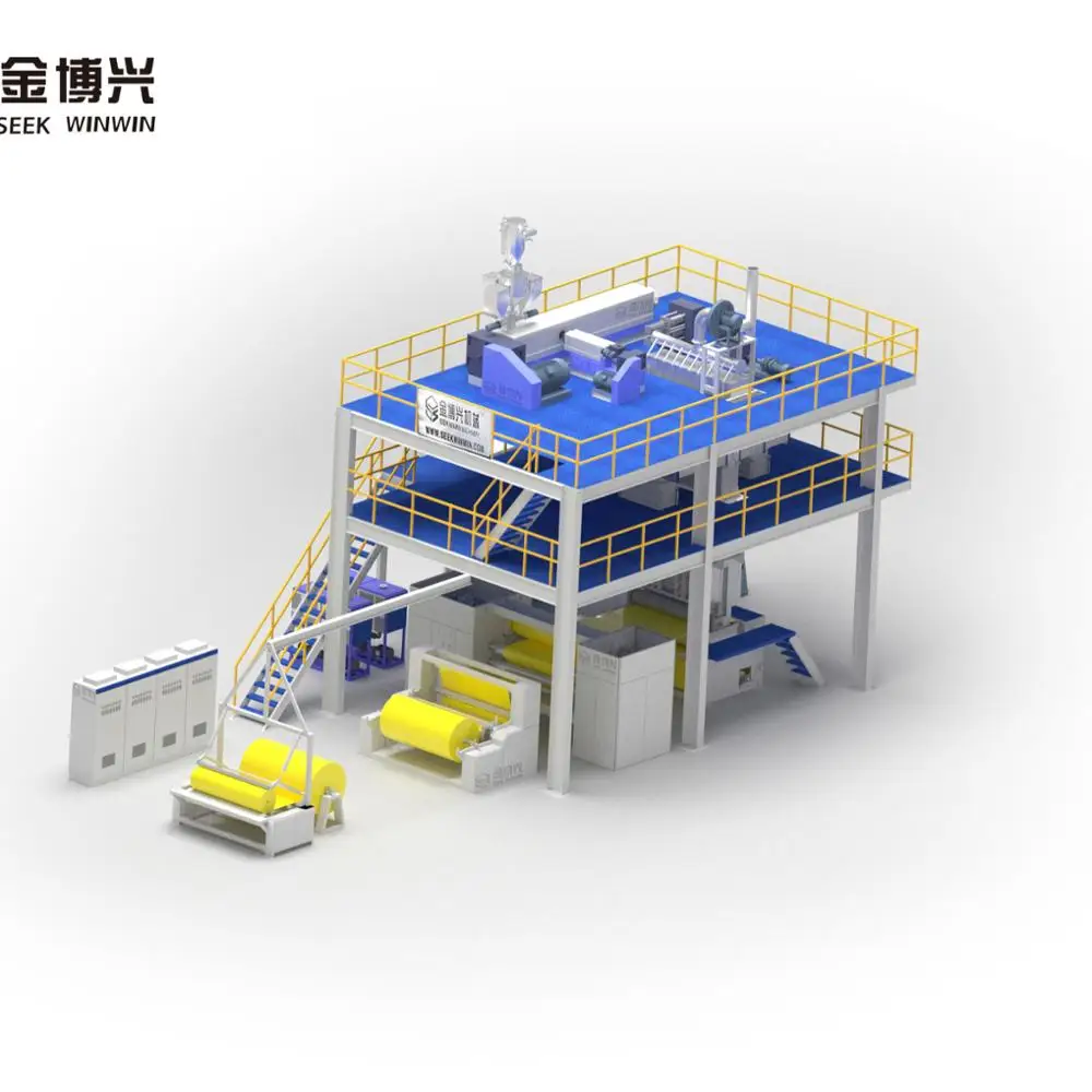 
PP спанбонд S Non сплетенная машина Нетканая ткань машинного оборудования для хирургических 