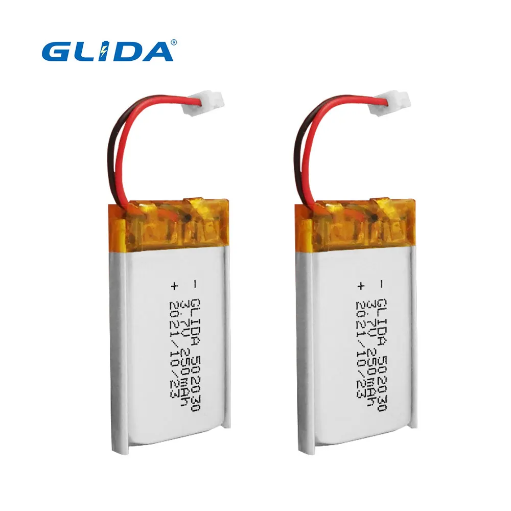 502030 250mah 3.7v Pouch  Lithium Li-ion Polymer Battery Cell For Rc Appliances Solar Golf Carts  Lco Anode Lifepo4 Type