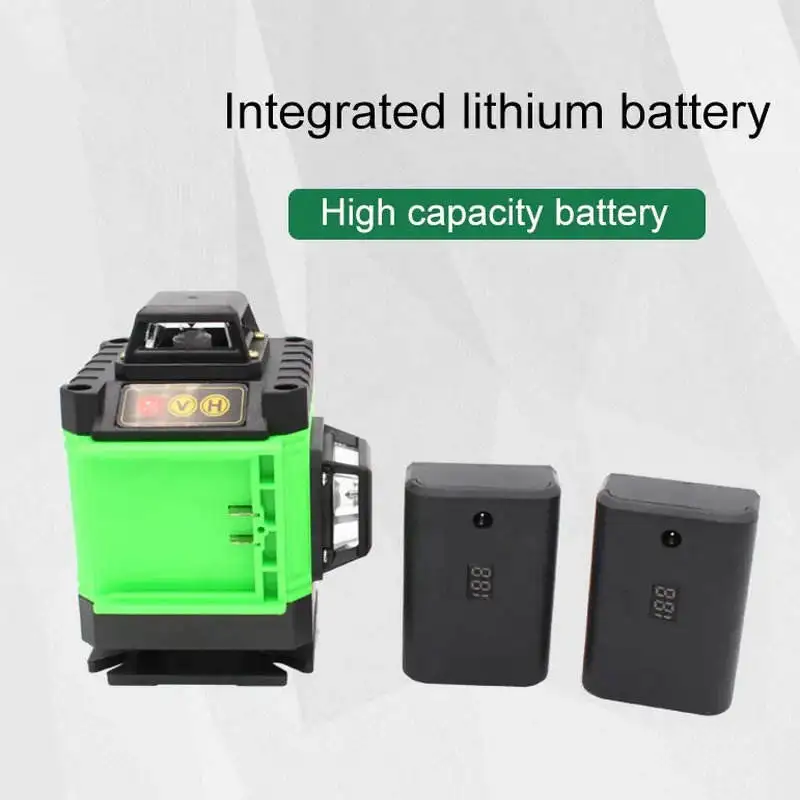 Best Quality Laser Level 16 Lines 4D 360 Degree Rotary Automatic Self-Leveling Laser Level For Flooring