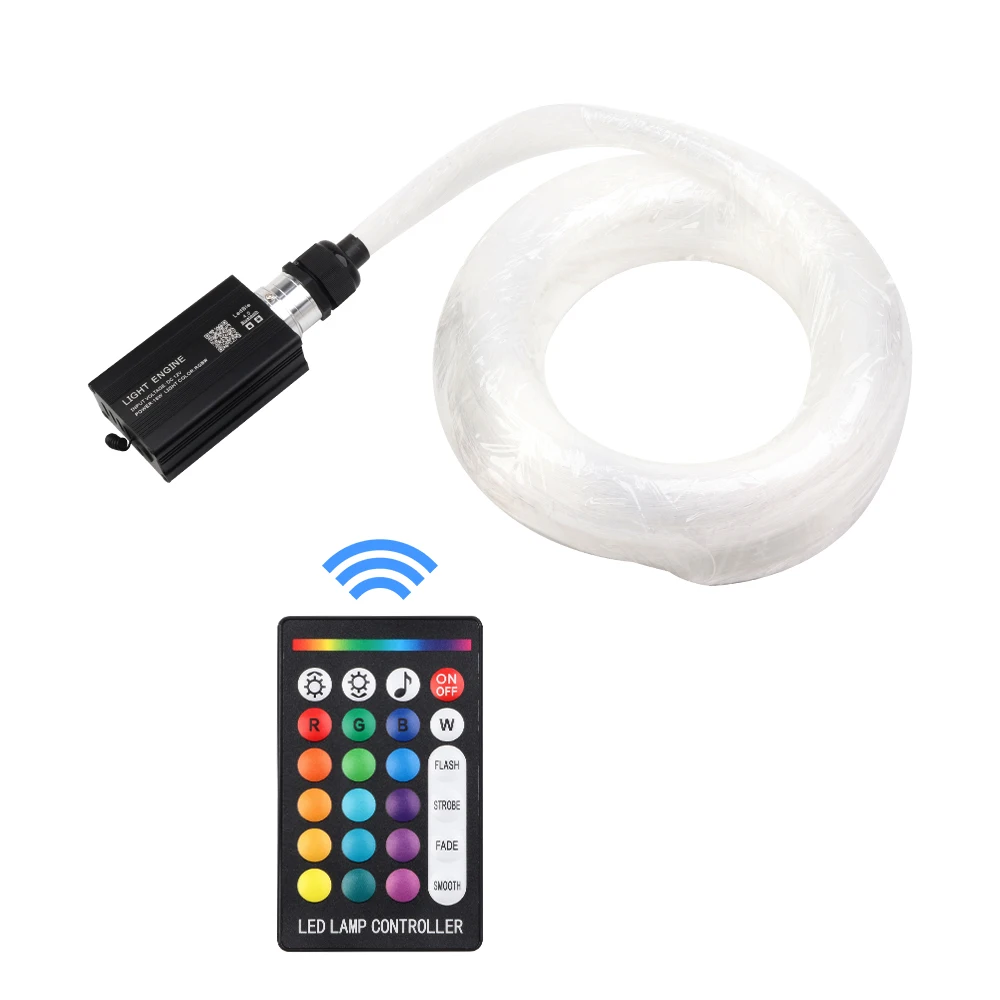 2024 Hot Drop Shipping 16W RGBW Starlight Kit Starlight Car Roof Kit with 420pcs Optical Fibers