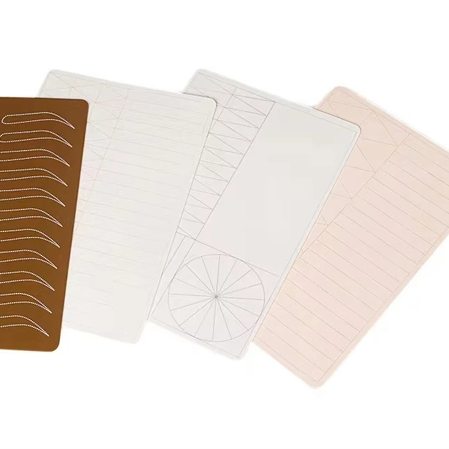 Tattoo Practice Skin Permanent Makeup Eyebrow Lip Fake Synthetic Microblading Silicon Tattoo Microblading Skin practicar la piel