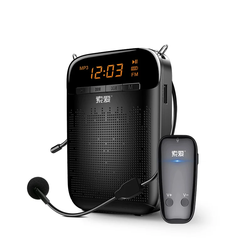 SOAIY S-788 Многофункциональный Профессиональный Портативный прочный беспроводной высокомощный усилитель звука Громкоговоритель